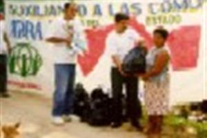 ADRA auxiliando a las comunidades afectadas.
