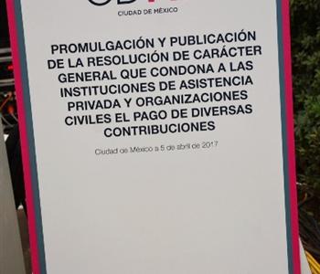 Resolución de CDMX a favor de las OSC