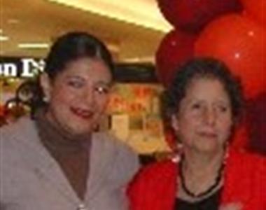 Guadalupe Bustos (Izq) y Gpe. Robles (der), finalistas.