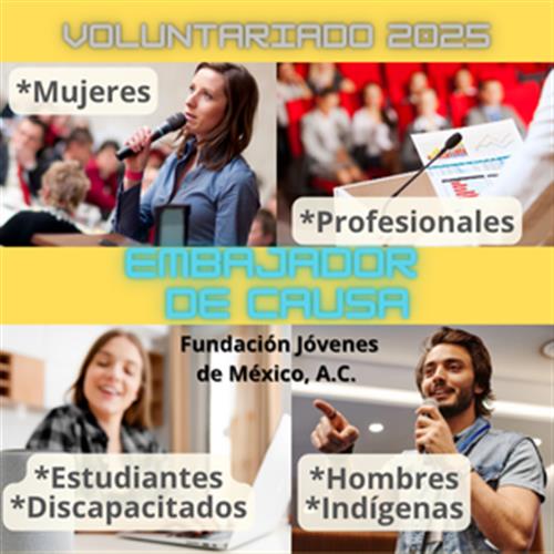 Embajador (a) de causa 2025