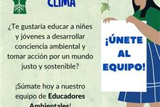 Educador/a ambiental de generación clima