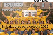 Embajadores colecta de fondos fin de año.