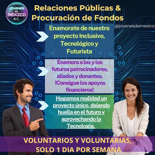 Voluntariado en relaciones públicas & procuración de fondos