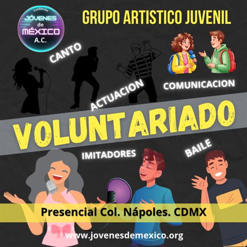 Voluntariado grupo artístico juvenil