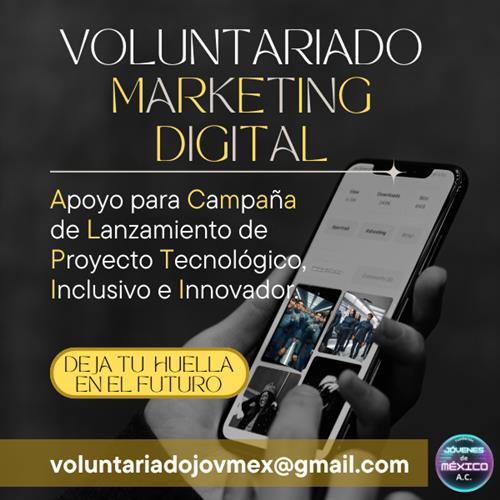 Voluntariado en marketing campaña de lanzamiento