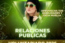 Jóvenes voluntarios para embajador de causa