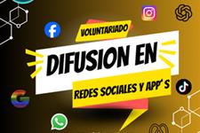 Voluntariado difusión y relaciones públicas